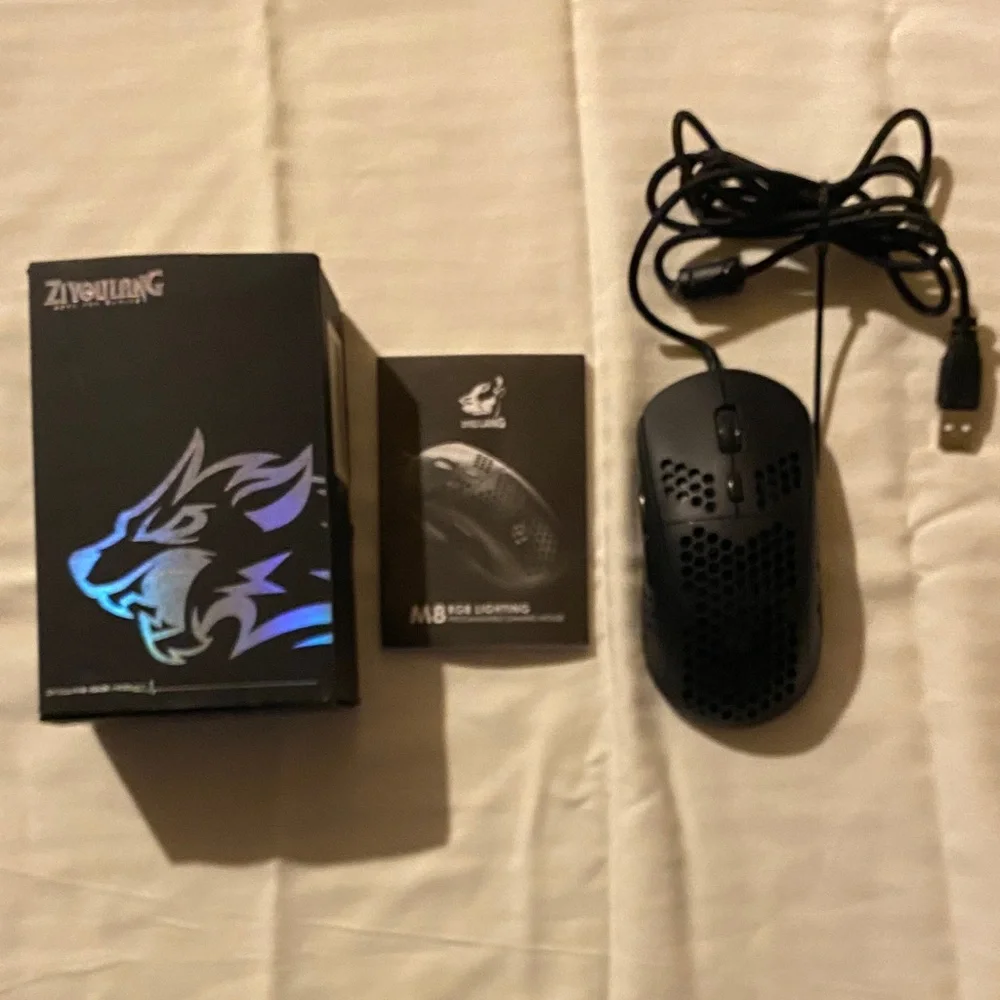 Black Wired Gaming Mouse